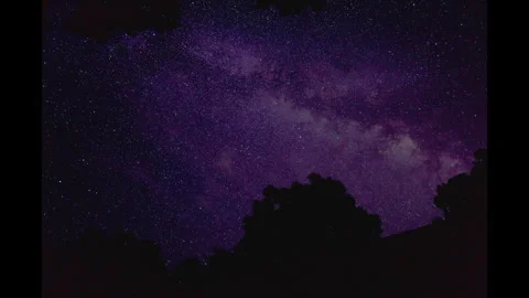 Bright Night Timelapse Stock Footage 250084388