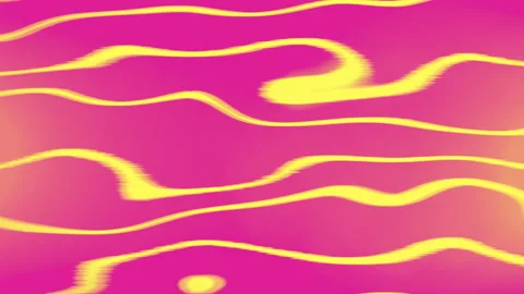 Bright Noisy Cartoon Waves Lines  Flow Up Colorful Trend Loop Background Stock Footage 195871308