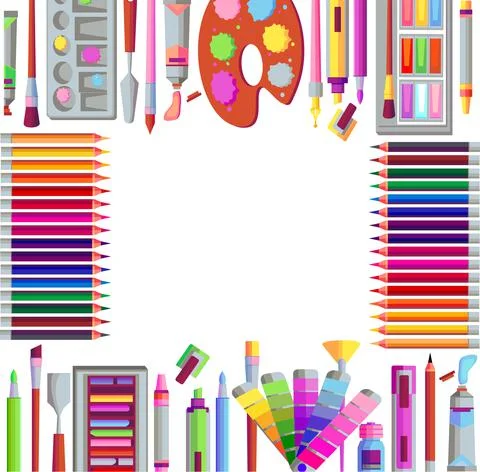 Bright objects for drawing Stock Illustration