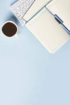 Bright office workspace Stock Photos