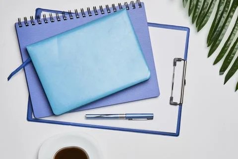 Bright office workspace Stock Photos