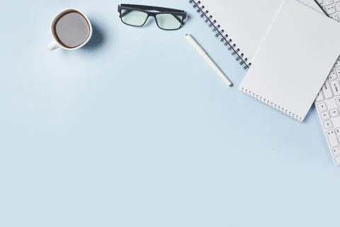 Bright office workspace Stock Photos