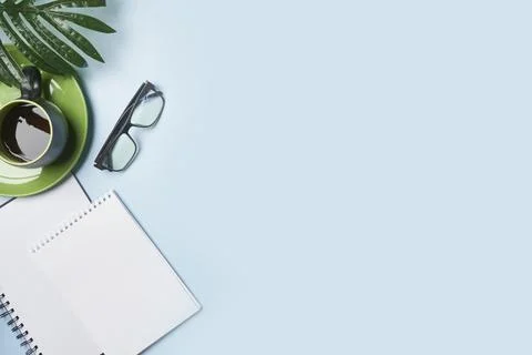 Bright office workspace Stock Photos