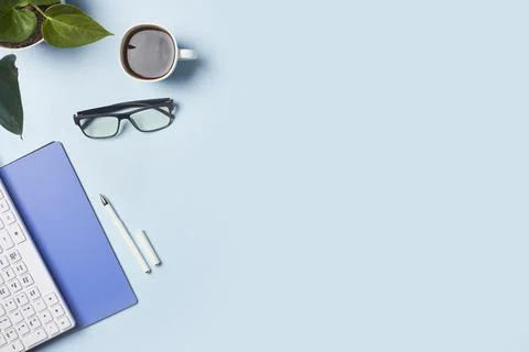 Bright office workspace Stock Photos