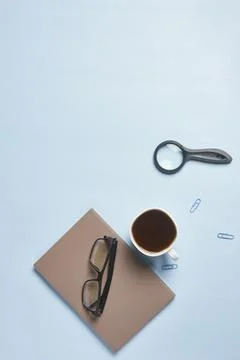 Bright office workspace Stock Photos
