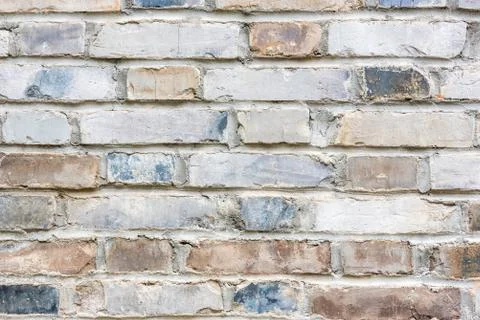 Bright old brick wall texture Stockfoto's