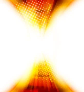 Bright orange background Stock Illustration