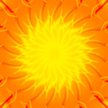 Bright orange background Stock Illustration