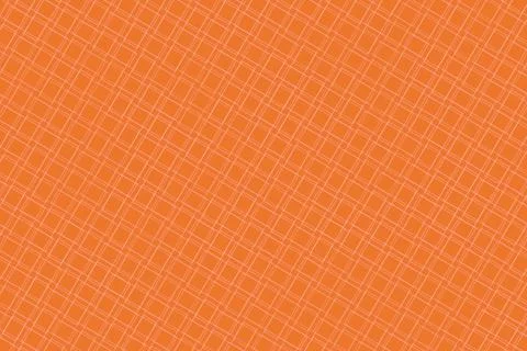 Bright orange background with small pink squares for design Stock Illustration