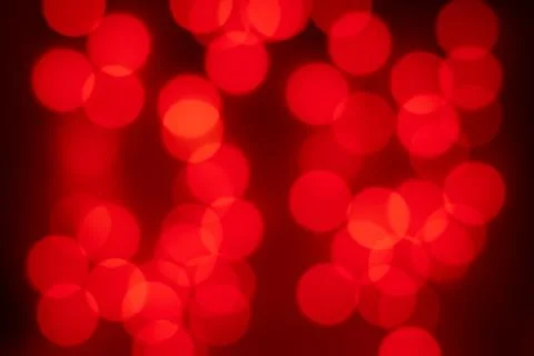 Bright Orange Bokeh Filling the Frame Stock Photos