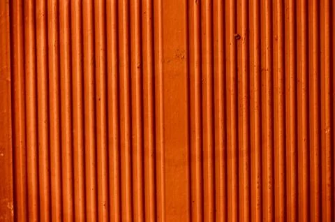 Bright Orange Ceramic Wall Surface Texture Stock Photos