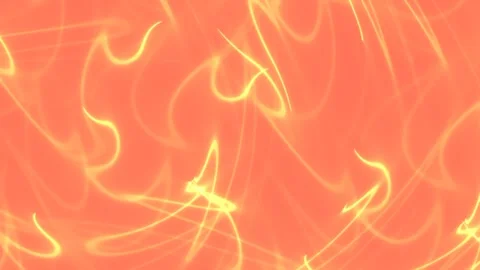 Bright Orange Energy Waves Background Stock Footage 340869694