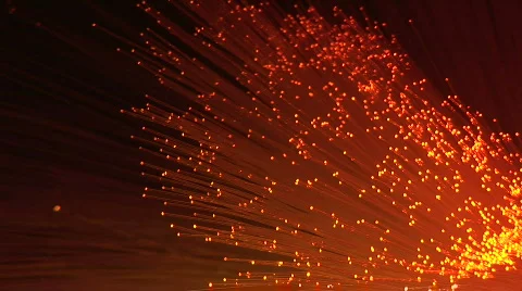 Bright orange glitters Vídeo Stock 285491