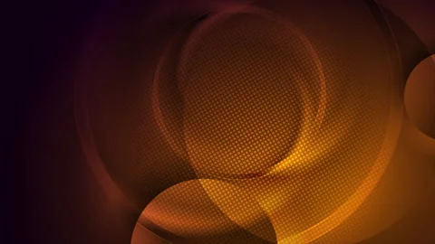 Bright orange glowing abstract tech moti... | Stock Video | Pond5