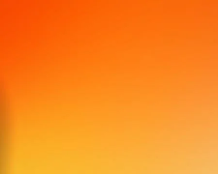 A bright orange gradient flows into warm yellow near the lower edge, with s.. Иллюстрация
