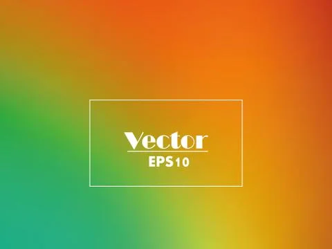 Bright orange-green gradient vector background Illustrazione stock