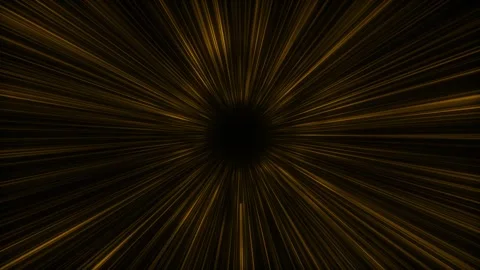 The bright orange lines emanating from the central dark circle create 스톡 동영상 297957619