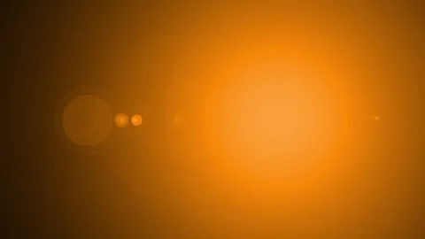 Bright orange or golden burn lens flare effect Stock Footage 335977984