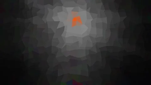 Bright orange parachute descending from cloudy sky during daytime Stock Footage 340413052