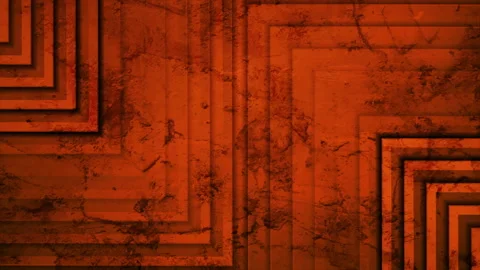 Bright orange pattern with arrows, grunge abstract tech motion background Stock Footage 297247315