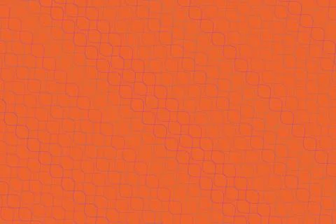 Bright orange textured surface with geometric pattern Stock Illustration