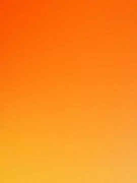 A bright orange-to-yellow gradient creates a warm, cheerful abstract field .. Stock Illustration