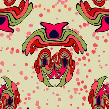 Bright ornament Stock Illustration