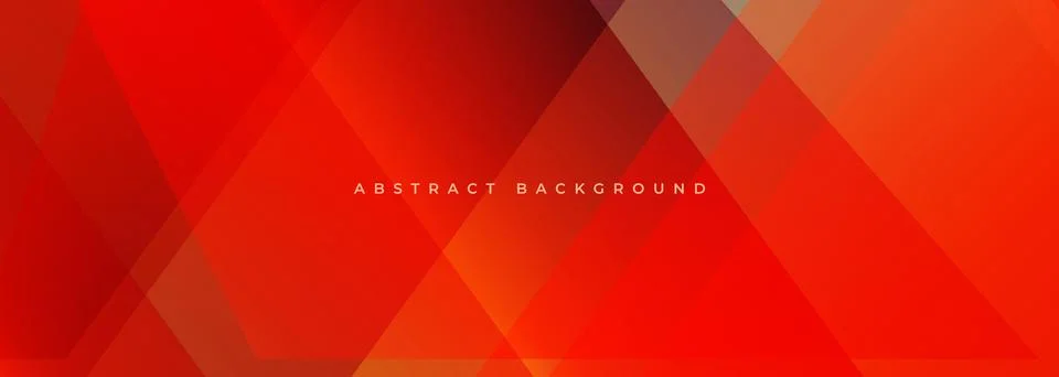 Bright overlapping triangular pattern visual. Vivid red orange abstract Stock Illustration