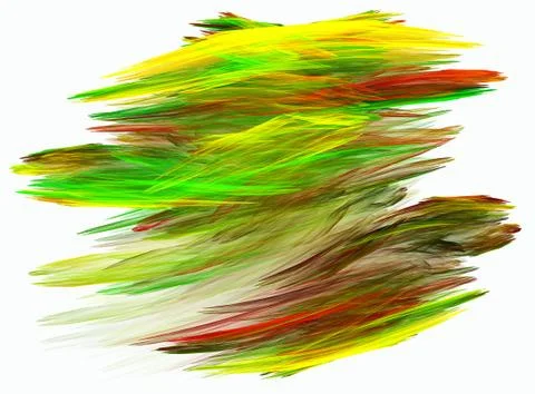 Bright paint dabs Stock Illustration