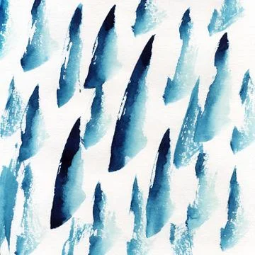 Bright painted watercolor texture. Hand drawn background with text place. Stock Illustration