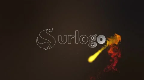 Bright Particle Logo Stock After Effects