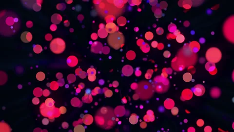 Bright Particles Pop Up Stock Footage 237198161