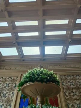 BRIGHT PATIO Stock Photos