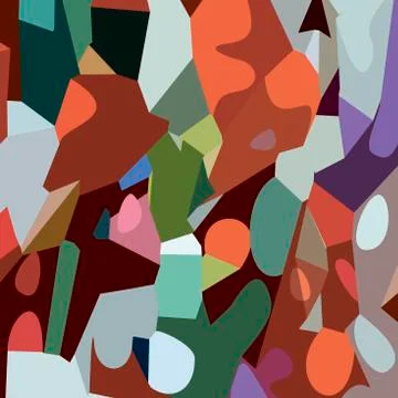 Bright pattern of details, vector Stock Illustration