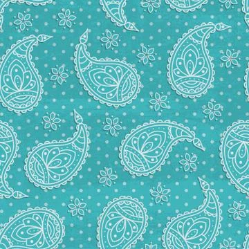 Bright pattern with paisley. Stock Illustration