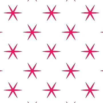 Bright pattern in style of the fifties red, orange and neon Иллюстрация