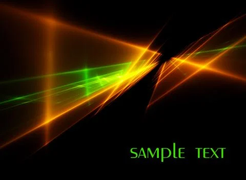 Bright perspective Illustrazione stock