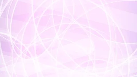 Bright pink abstract background features dense white network curves and cir.. Stock Illustration