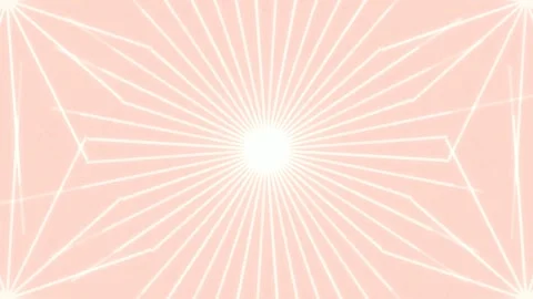 Bright pink abstract background with radiating white sunburst rays Stock Footage 336882714