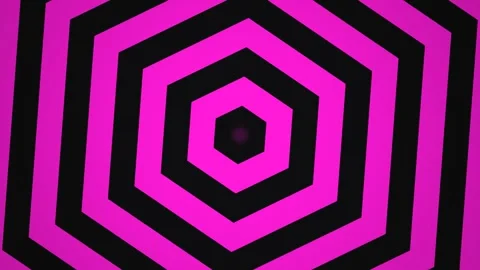 Bright pink and black geometric pattern forms a striking Stock Footage 339334375