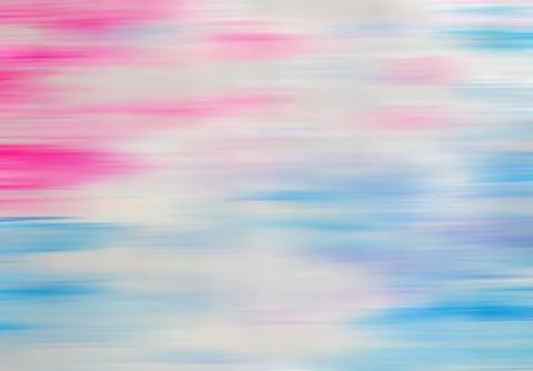 Bright pink and blue gradient in a blurry motion. Postcard, space for text Stock Illustration