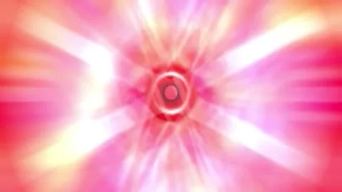 Bright Pink and White Abstract Tunnel Abstract VJ Loop Stockbeeldmateriaal 332932323