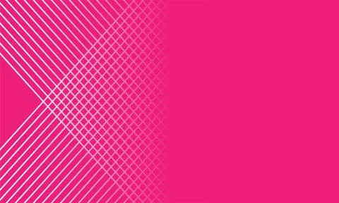 Bright pink background with diagonal grid pattern fade 스톡 일러스트