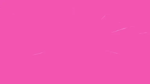 Bright pink background with dynamic white lines radiating outward, creating a Stock Footage 315185996