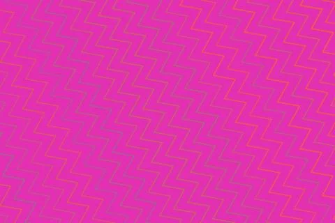 Bright pink background with zigzag pattern for design 스톡 일러스트