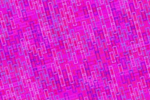 Bright pink geometric pattern with rectangles and lines Stock Photos