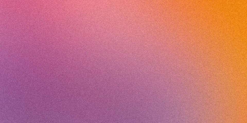 Bright pink gradient background with multi-colored highlights, rough textur.. Foto stock