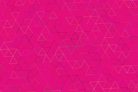 Bright pink mosaic pattern background with pixel art style Stock Illustration