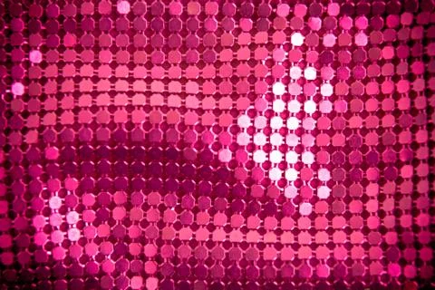 Bright pink paillette Stock Photos
