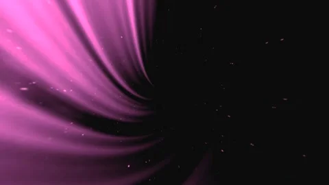 Bright pink rays from the upper left side to the center on a black backgrou.. Stock Footage 253190293